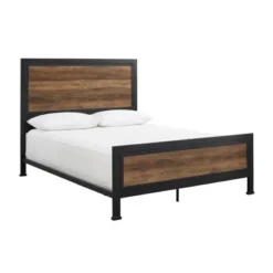 Queen Industrial Wood And Metal Bed - Saracina Home 12 Queen Industrial Wood And Metal Bed - Saracina Home -Furniture Store GUEST 01f5a655 b757 41d6 a50b eea74a082030