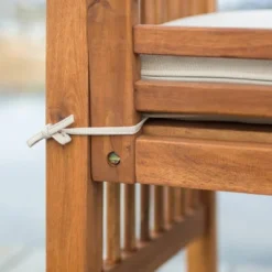 2pk Acacia Wood Patio Chairs With Cushions - Saracina Home -Furniture Store GUEST 034b2e3d 9fd9 4ba3 8cba 5e899dba93c6