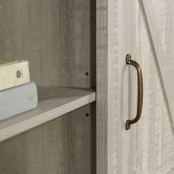 Clarabelle Farmhouse Barn Door TV Stand For TVs Up To 60" - Saracina Home -Furniture Store GUEST 0371a921 3eaf 47c6 97a2 6023819d54e0