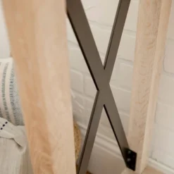 Sophie Rustic Industrial X Frame Entry Table - Saracina Home -Furniture Store GUEST 0491431f 0636 4156 87d7 eb3103418ae1