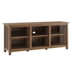 Mission Slatted Media Console TV Stand For TVs Up To 65" - Saracina Home -Furniture Store GUEST 05add2f2 6fa8 4c4f 93b4 daa2b7aef663