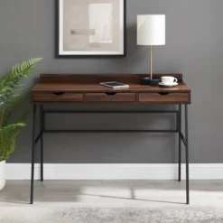 3 Drawer Angled Writing Desk With Cord Management Slots - Saracina Home 10 3 Drawer Angled Writing Desk With Cord Management Slots - Saracina Home -Furniture Store GUEST 06bb3358 af42 4279 a7be 5dd6778051e1