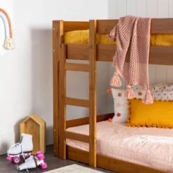 Twin Over Twin Indy Contemporary Solid Wood Bunk Bed - Saracina Home -Furniture Store GUEST 07231f3d 38f3 4175 a6a4 25ad0a9c9bd6