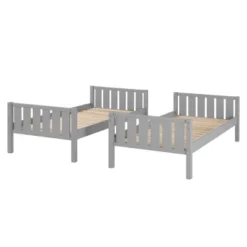 Twin Over Twin Wood Detachable Slat Bunk Bed - Saracina Home -Furniture Store GUEST 0cac90f1 0cd7 487b a5f9 61e3289a24d8
