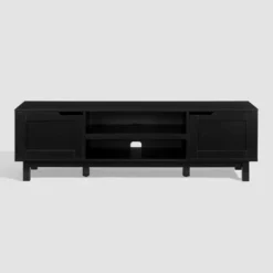 Modern Transitional 2 Door Storage TV Stand For TVs Up To 65" - Saracina Home -Furniture Store GUEST 0f9298fe 6849 4267 bd10 8480345c1424
