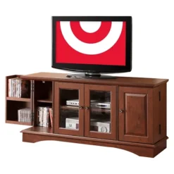 4 Door Closed Storage TV Stand For TVs Up To 55" - Saracina Home -Furniture Store GUEST 0fa4ec13 345c 4eb4 a288 db9b184f2410