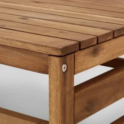 Outdoor Acacia Wood Slatted Coffee Table - Saracina Home -Furniture Store GUEST 104528dc c7f4 4946 aca4 7f830d87356f