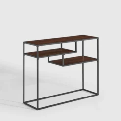 Modern 3 Tier Console Table - Saracina Home -Furniture Store GUEST 1695e543 9c71 465c b4a3 398be522515e