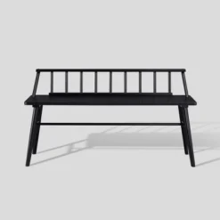 Transitional Low-Back Spindle Entryway Bench - Saracina Home -Furniture Store GUEST 178d932f df39 42d5 b150 ebfcdbfd8782