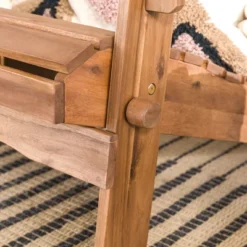 Genovia Transitional Acacia Wood Outdoor Adirondack Chair - Saracina Home -Furniture Store GUEST 19fc9df4 e5a7 4c6d 8723 33d6427de8d9