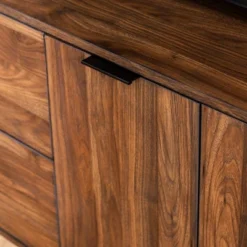 Rockwell Modern Storage TV Stand For TVs Up To 43" Brown - Saracina Home -Furniture Store GUEST 1b9a5b8b 147d 4ea8 8984 89c62399f287