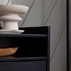 Mid-Century Modern Solid Wood 2 Drawer Nightstand - Saracina Home -Furniture Store GUEST 1e66c58e d402 466b b99f 0f0db29c1efe