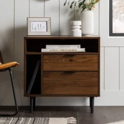 Rockwell Modern Storage Nightstand - Saracina Home -Furniture Store GUEST 1f3fc2b2 ae5c 4ffa 8299 3f45a89116eb