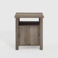 Transitional Classic Windowpane Storage Side Table - Saracina Home -Furniture Store GUEST 1f9f616c 5dfb 4a69 aed2 39c216f81c4c