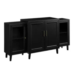 62" 4 Door Tiered Modern Sideboard - Saracina Home -Furniture Store GUEST 210f9e5c 2d9f 4de5 90dd edd6df875636