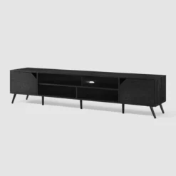 Mid-Century Modern Wide Storage TV Stand For TVs Up To 90" - Saracina Home -Furniture Store GUEST 2359f0cd 8e1e 4185 9524 c8fc7b418fee