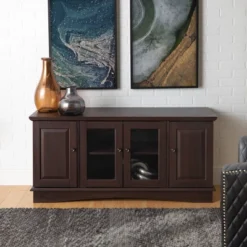 4 Door Closed Storage TV Stand For TVs Up To 55" - Saracina Home -Furniture Store GUEST 25bf1da1 c2cb 41ec 8c91 49c95c506608