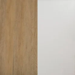 Modern 2 Door TV Stand For TVs Up To 65" Solid White/Coastal Oak/White - Saracina Home -Furniture Store GUEST 27ad982d 132e 4f68 8669 7ec470d45358