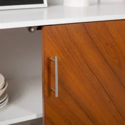 Angelo Modern Bookmatch 4 Door Sideboard - Saracina Home -Furniture Store GUEST 2871e22f abf5 4807 89da e20b95d5930c