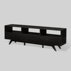 Mid-Century Modern Low TV Stand With Storage For TVs Up To 80" - Saracina Home -Furniture Store GUEST 29d524b7 609e 41b9 bb86 2325379081e7
