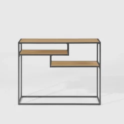 Modern 3 Tier Console Table - Saracina Home -Furniture Store GUEST 2a6659e9 4122 4f9c b1be 6725d218bfee