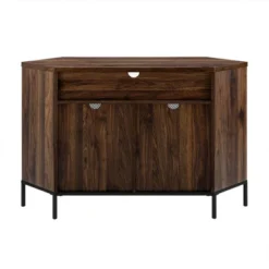 Corner TV Stand For TVs Up To 55" With Metal Mesh Doors - Saracina Home -Furniture Store GUEST 2a961035 d5a3 4d34 ab66 e128b780b33e