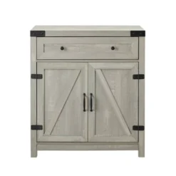 Clarabelle Rustic Farmhouse Barn Door Accent Cabinet - Saracina Home -Furniture Store GUEST 2ac8529d d256 4c72 a650 90512fa4f111