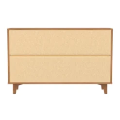 Mid-Century Modern Groove Wood 6 Drawer Dresser - Saracina Home -Furniture Store GUEST 2d7f1595 bb06 4f69 bbcf f8f3efce41a8
