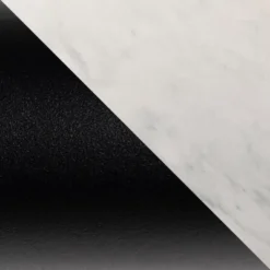 Modern Minimalist Intersecting Tripod Leg Side Table Black/Faux White Marble - Saracina Home -Furniture Store GUEST 3051060c d482 4ce4 97d9 7d6b3a1de4ce