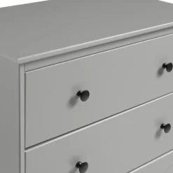 Stiva Classic Mid-Century Modern Vertical 4 Drawer Dresser Gray - Saracina Home -Furniture Store GUEST 31b01b69 acc0 4885 83c2 5c93b1794c8a