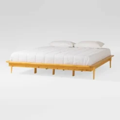 Boho Solid Wood King Platform Bed - Saracina Home -Furniture Store GUEST 32bfb5f5 4bdf 4a4f bfa3 63574c4c9a9d