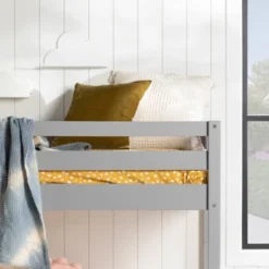 Twin Over Twin Wood Detachable Slat Bunk Bed - Saracina Home -Furniture Store GUEST 3513feba 783a 46c4 b316 c218c6a506ad