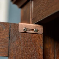 Modern 2 Glass Door Corner TV Stand For TVs Up To 48" - Saracina Home -Furniture Store GUEST 38d72da6 2f30 4b88 a2e6 741eb8511340