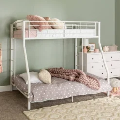 Twin Over Full Analise Metal Bunk Bed - Saracina Home -Furniture Store GUEST 3b4b372b ab8c 45e1 a508 6eaeaa1b3a49