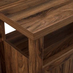 Modern Farmhouse Highboy Double Grooved Door TV Stand For TVs Up To 65" - Saracina Home -Furniture Store GUEST 3c199502 4b52 4e2f a511 b159f28ffe41