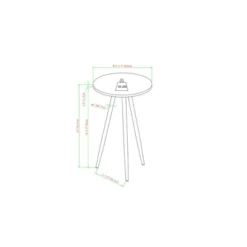 Modern Glam 3 Leg Round Side Table - Saracina Home -Furniture Store GUEST 3cb3a2fb 6c73 4b94 a3f8 803aa8cb26cb