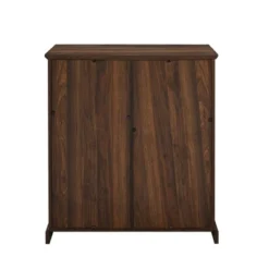 Tavern Modern Transitional Sliding Window Pane Door Bar Cabinet - Saracina Home