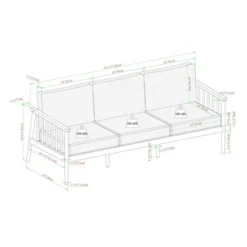 5pc Modern Boho Outdoor Eucalyptus Spindle Chat Set - Saracina Home 17 5pc Modern Boho Outdoor Eucalyptus Spindle Chat Set - Saracina Home -Furniture Store GUEST 3d8e4406 bf24 47ef b778 46137a40d20d