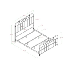 Raven Industrial Vintage Metal Pipe Bed - Saracina Home -Furniture Store GUEST 3de9630d e7fd 4b46 ab76 f05e9b17f416