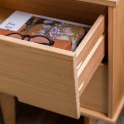 Mid-Century Modern Wood Nightstand - Saracina Home -Furniture Store GUEST 3ea28490 7685 4c60 a1be 889c69b2af02