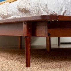 Boho Solid Wood Spindle Platform Bed - Saracina Home -Furniture Store GUEST 3eed612c 8a92 4ef4 835b fe0d274d907d