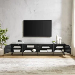 Mid-Century Modern Wide Storage TV Stand For TVs Up To 90" - Saracina Home -Furniture Store GUEST 414e2631 4864 41eb a153 61ae12116726