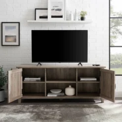 Modern Transitional TV Stand For TVs Up To 65" - Saracina Home -Furniture Store GUEST 42369e3a 4e92 4207 84db ce8ff4043571