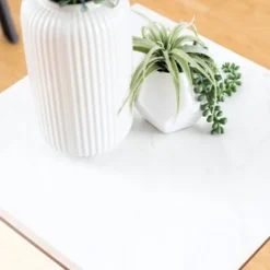 Owen Urban Open Box Frame Side Table Faux White Marble - Saracina Home -Furniture Store GUEST 4342e184 f42c 4847 a43b 7efb143bd892