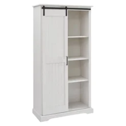 Owens Farmhouse Sliding Barn Door Storage Hutch - Saracina Home -Furniture Store GUEST 45601105 9572 4dbf 8b37 861180df6a40