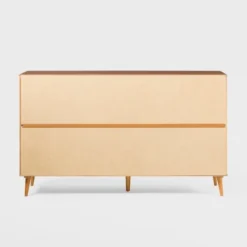 Mid-Century Modern Contoured 6 Drawer Dresser - Saracina Home -Furniture Store GUEST 45f756ac 174e 43d2 a67f 5545f928b62e