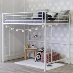 Full Size Metal Platform Loft Bed - Saracina Home -Furniture Store GUEST 482f1739 3b20 472e ad03 d2aa9ffb79ba