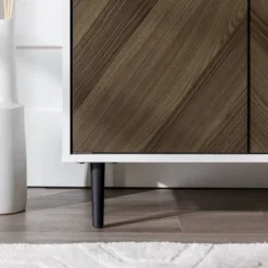 Angelo Modern Bookmatch Accent Cabinet - Saracina Home -Furniture Store GUEST 4c2cd6ce b62e 4909 bab6 47b6d1976917