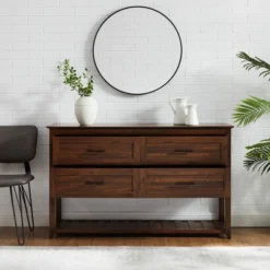 Transitional 4 Drawer Buffet - Saracina Home -Furniture Store GUEST 4ca230fb 6483 42d0 a662 9517c9a1b929