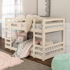 Twin Over Twin Indy Solid Wood Low Bunk Bed - Saracina Home -Furniture Store GUEST 4f052a60 3845 4f84 91b9 34fbe3eba04e